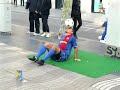 barcellona numeri calcio in strada