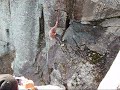 rappel falaise