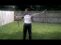 Click here to watch this video 6th PVC Bow, the Stringing