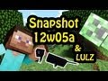 Minecraft Monday Show - Full Minecraft Snapshot 12w05a & 05b - FUN GLITCHES!