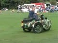 ural sidecar display team at stinkwheel motorcycle show