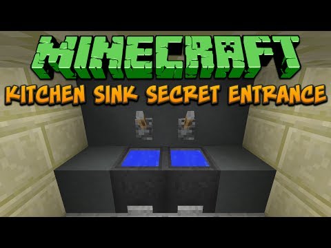 how to make a sink in minecraft pc