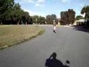 Gogo e guigao longboard na ladera da usp