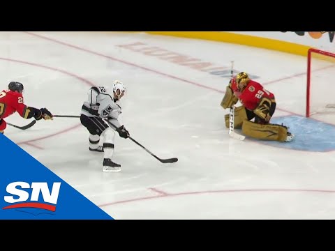 Kings' Andreas Athanasiou Breaks In Alone To Roof It On The Backhand