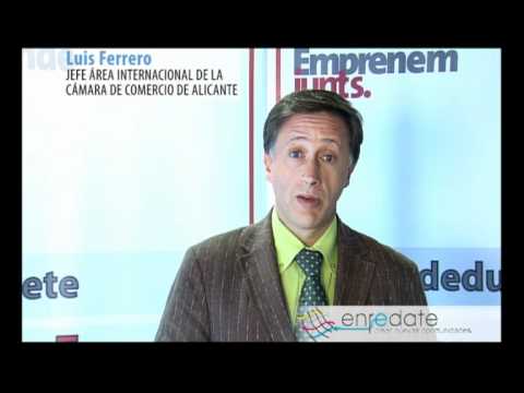 Luis Ferrero Roselló, Jefe del Área Internacional de la CÁMARA DE COMERCIO DE ALICANTE