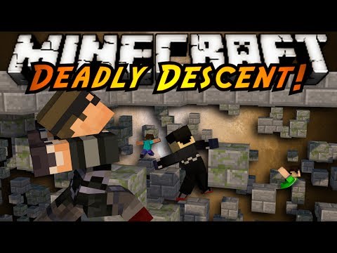 Minecraft Parkour Mini-Game : DEADLY DESCENT!