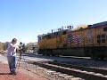 coal train with girl onducter