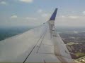 Continental flight CO 759 landing in Houston, TX (IAH - Inte