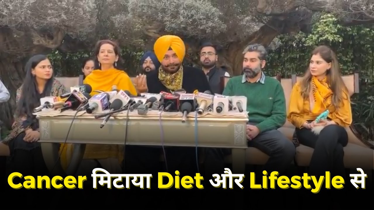 Navjot Singh Sidhu shares wife's strict diet which helped her beat stage 4 cancer