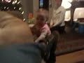 Hugs are given, kisses are returned