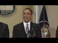 The President discusses his budget...