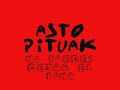 sucesi�n de fotograf�as y pegatinas antifascistas acompa�ando la cancion de asto pituak: no puedes dejar el punk.