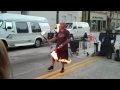 Guy playing with fire