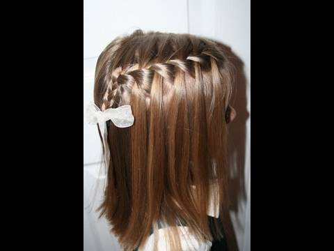 Waterfall French Braid | Cute Girls Hairstyles. Time: 3:4