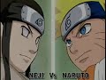 neji vs naruto   papercut