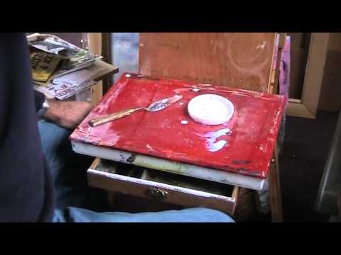 how to do oil painting on paper