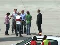 carl philip arrives in innsbruck