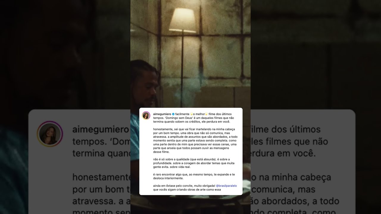 “Domingo Sem Deus”, o novo filme original da Brasil Paralelo