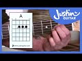BC-112 • The A Chord (Beginners Guitar Lesson)