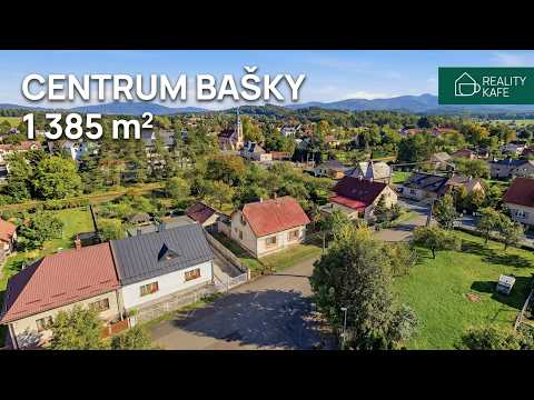 Video Prodej rodinného domu k celkové rekonstrukci, na pozemku 1 385 m², v Bašce u Frýdku-Místku