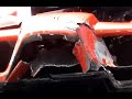 Wrecked Ferrari Enzo