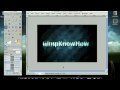 How to make Grunge Text in Gimp