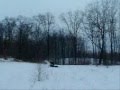 Motorcycle Snow Riding