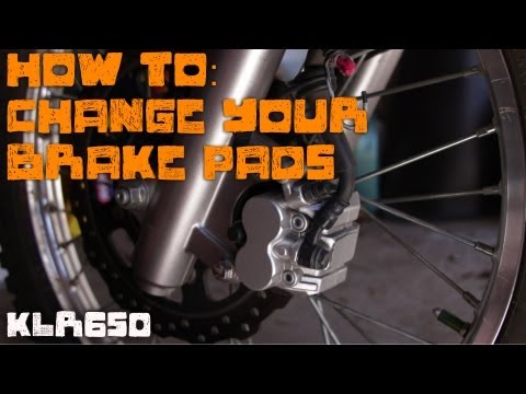 how to adjust klr headlight