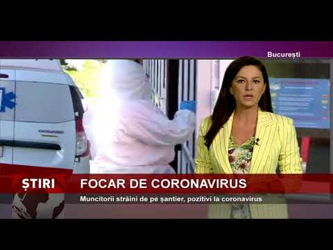 Muncitorii străini de pe un șantier din București, pozitivi la coronavirus