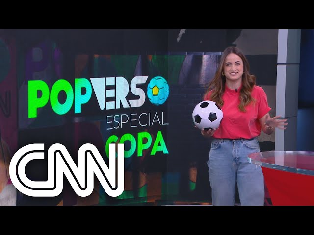 Mari Palma comanda edições especiais do Popverso CNN sobre a Copa