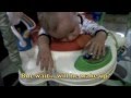Kai falls asleep while playing in Jumperoo