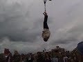 Worlds fastest suspended straitjacket escape?