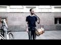 Click here to watch this video Street Music: Amazing drum-flute player