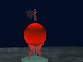 PULSE RED light installation 3d video project