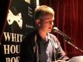 Colm Keegan reading at the White House, Limerick