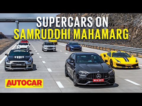 Supercars on Samruddhi Mahamarg ft. Throttle 97 | Feature | Autocar India