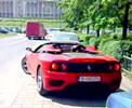 Ferrari 360 Spider la Casa poporului Ferrari 360 Spider la Casa poporului