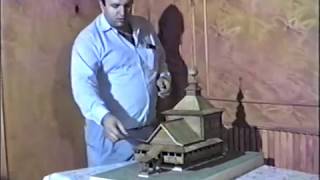 Изготовлен макет храма Вознесения Господня. 1992 г. с.Воскресенское