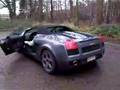 2006 Lamborghini Gallardo Spider revving - Larini exhaust