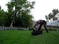 Scottish Terrier Baily & Riley HulaHooping Scottish Terrier Baily & Riley HulaHooping