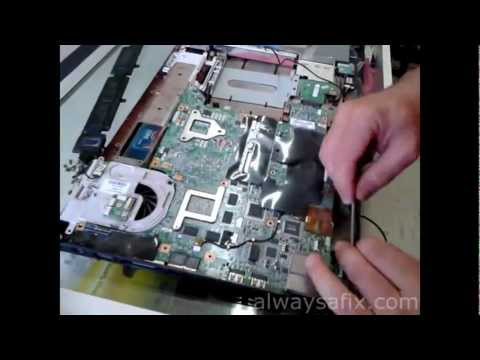 how to repair vga problems on laptop motherboard