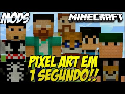 how to pixel art minecraft