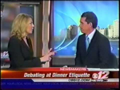 Jacqueline Whitmore Gives Dinner Etiquette Tips