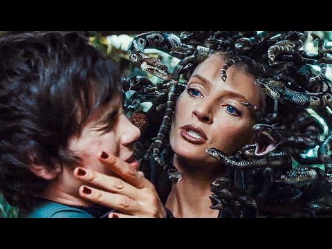 Medusa's Garden Scene - PERCY JACKSON & THE OLYMPIANS (2010) Movie Clip