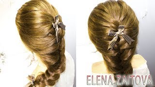 Pricheski Legkie Prostye Pricheska Puchok Na Kazhdyj Den Kosy V Shkolu Na Srednie Dlinnye Volosy Top Sovety Tv Video Uroki Dlya Nachinayushih