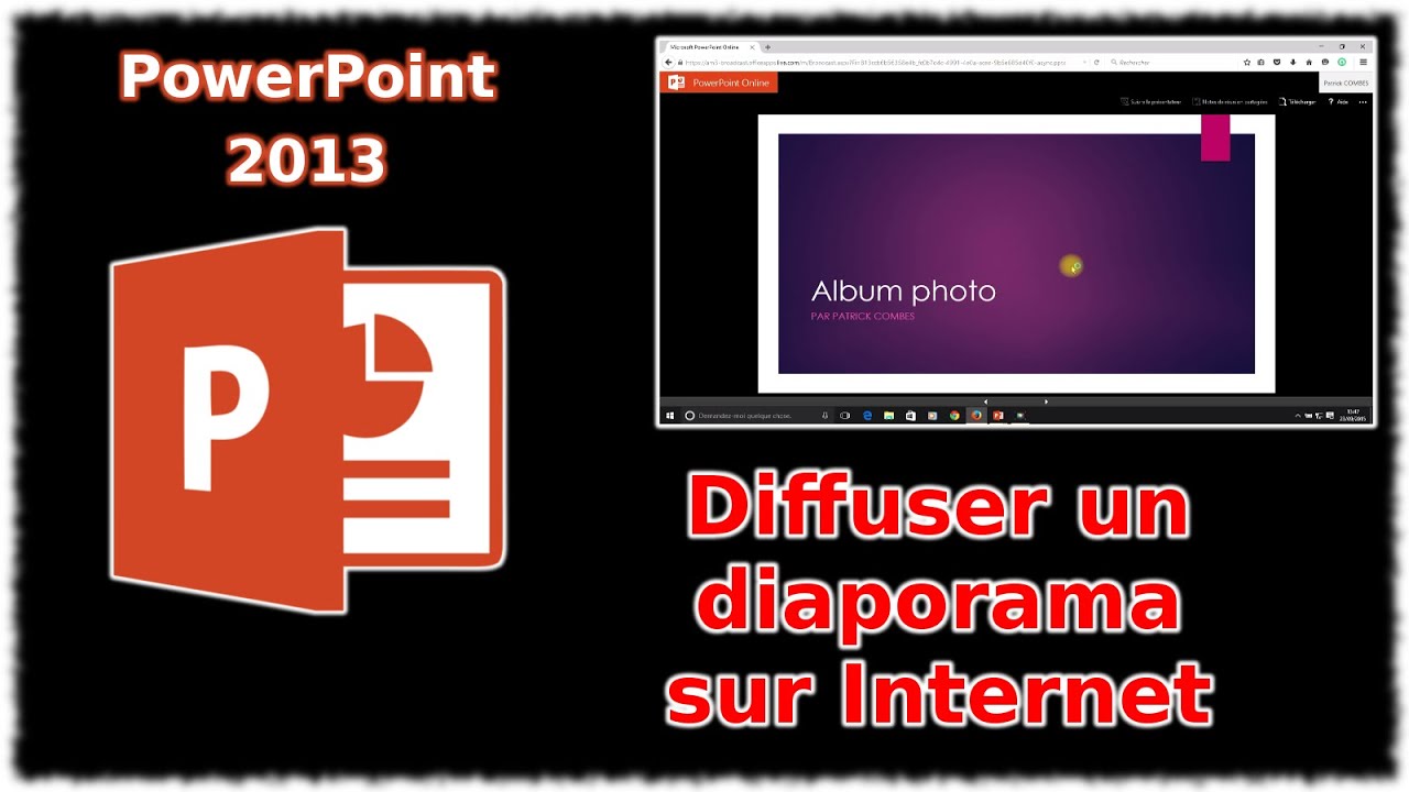 Diffuser un diaporama sur Internet