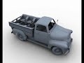 pick-up for alain ducasse video simulation 3d (old chevrolet 1951)