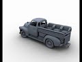 pick-up for alain ducasse video simulation 3d (old chevrolet 1951)