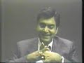 Ravi Batra Ph.D, 09-30-87 Air date