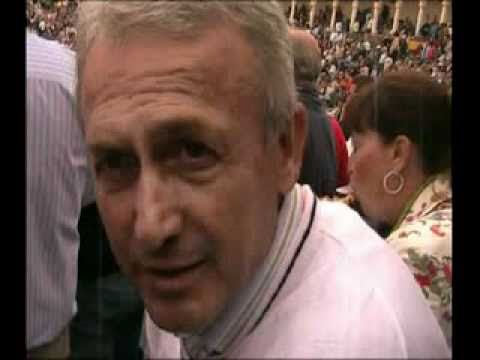 Benito Floro, ex entrenador del Real Madrid y Albacete, en los toros